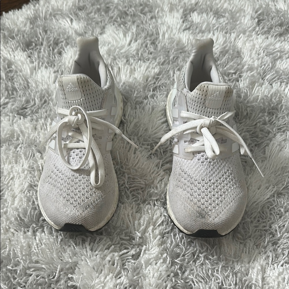 Adidas white sneakers